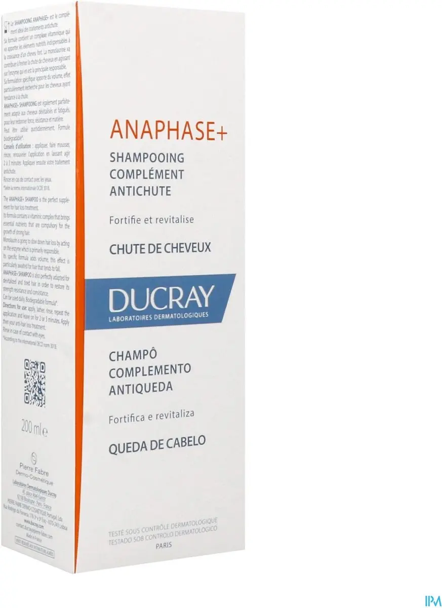 Ducray Anaphase+ Antichute Shampoo 200ml