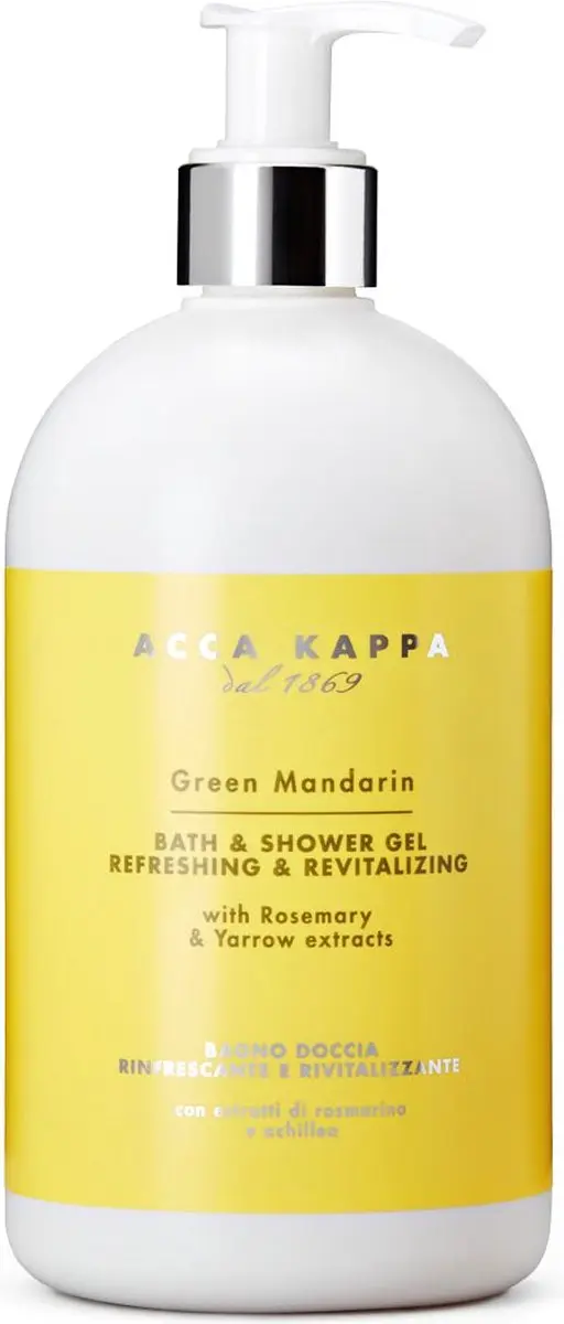 Acca Kappa Green Mandarin Bad & Douchegel 500ml - afbeelding 6 van 6