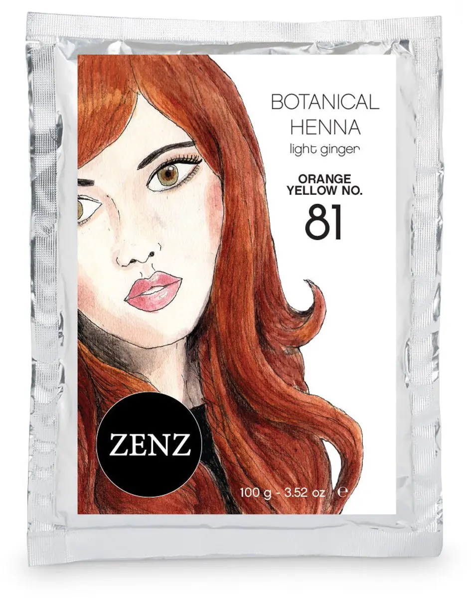 Zenz Organic Botanical Henna Haarkleur Chestnut 100g