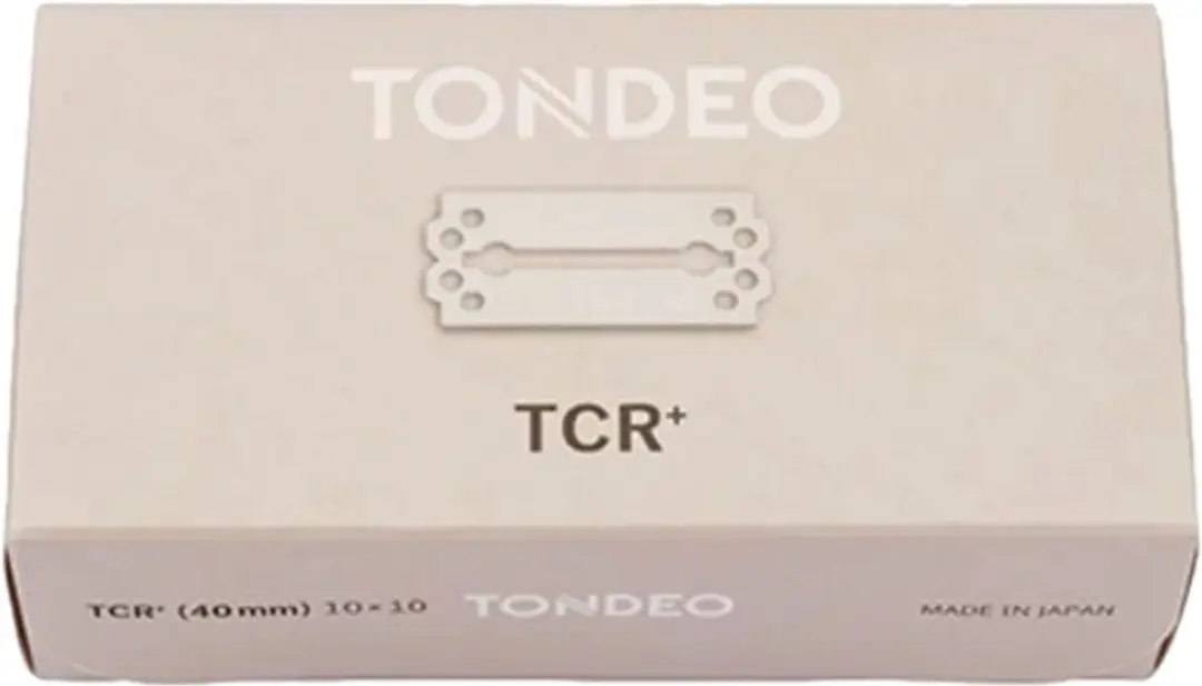 Tondeo TCR Mesjes 10x10 - 2 Bladen - Zwart