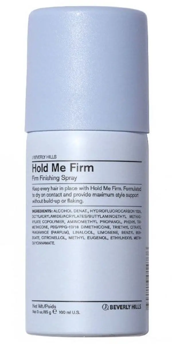 J Beverly Hills Blue Hold Me Firm Finishing Spray 100ml