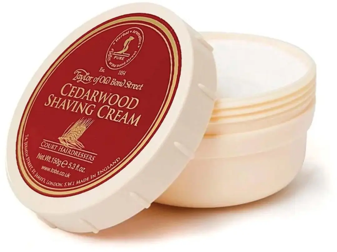 Taylor of Old Bond Street Cedarwood Scheercrème 150g