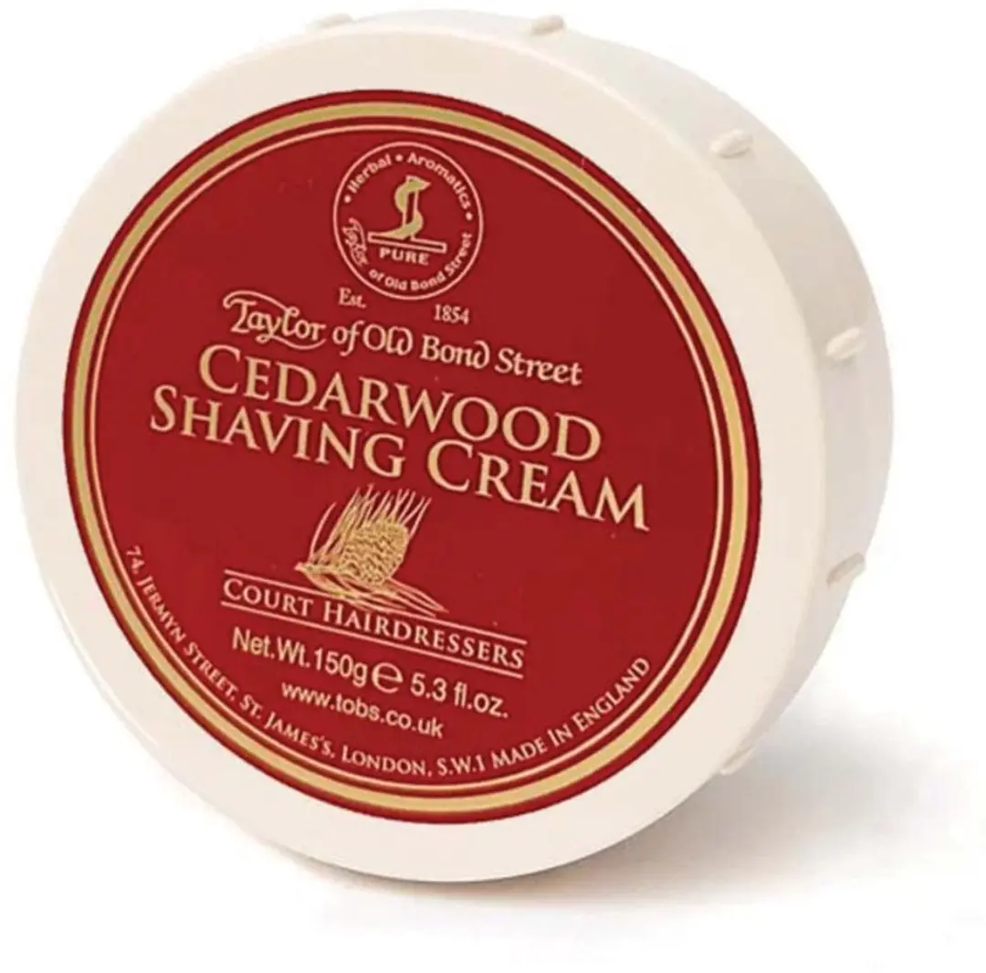 Taylor of Old Bond Street Cedarwood Scheercrème 150g