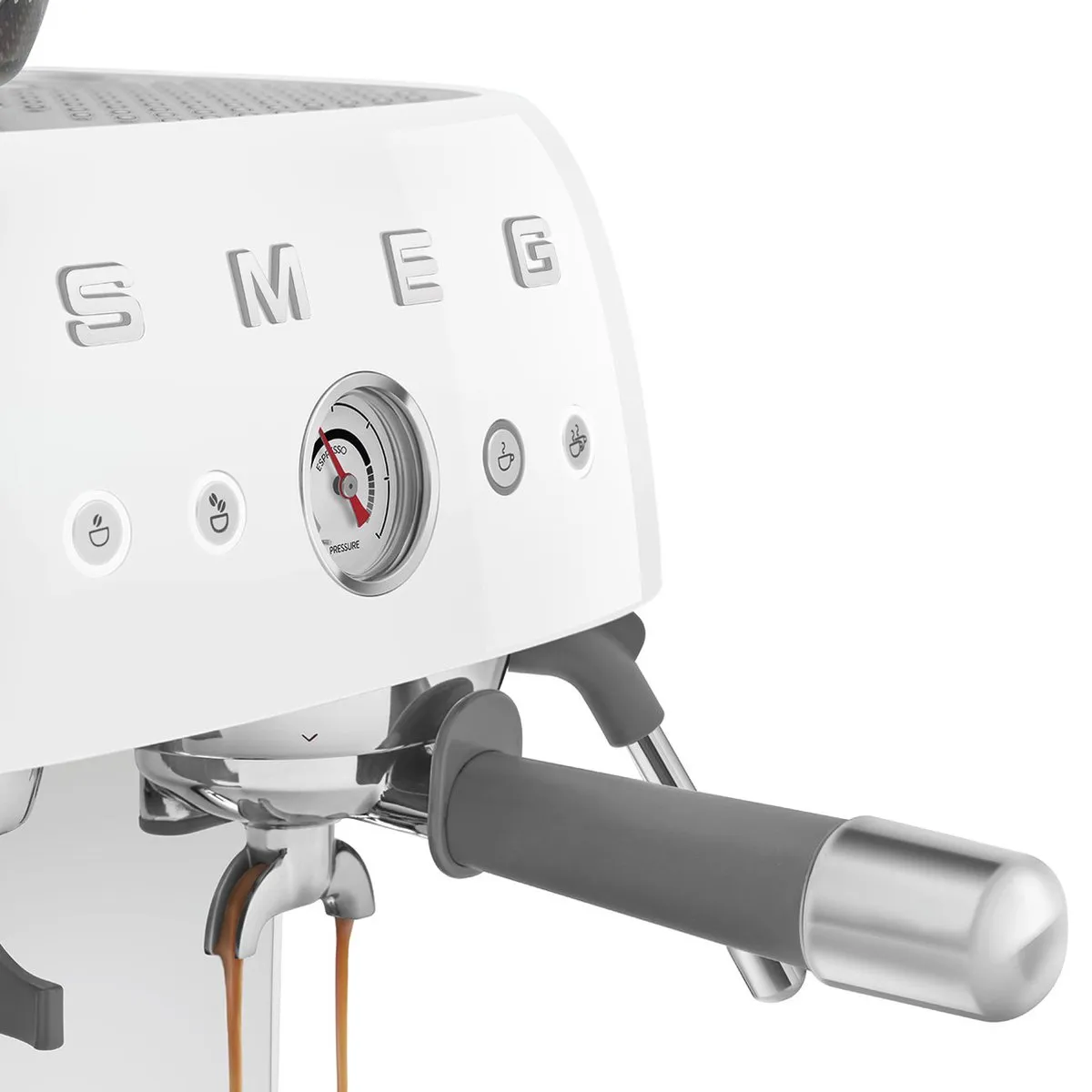 Smeg EGF03 Espressomachine met bonenmaler - Wit