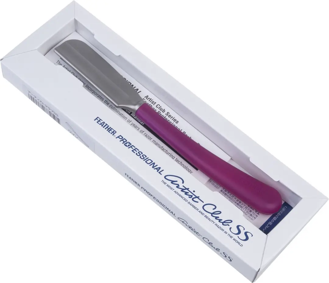 Feather Professional Artiest Club Shavette - roze - 1 Stuk