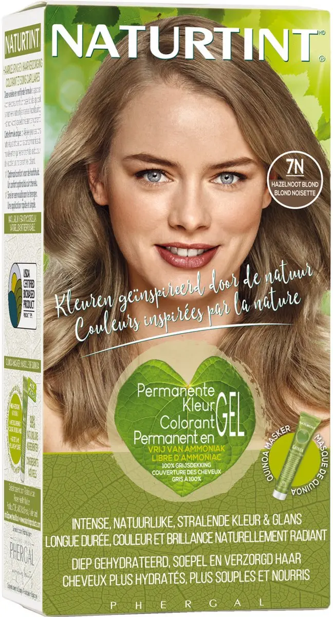 Naturtint Hazelnoot Blond Haarkleuring 170ml