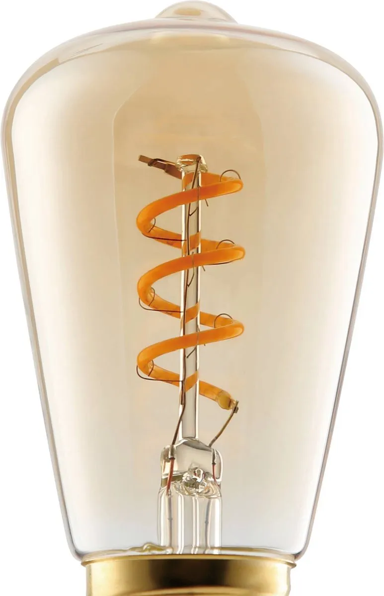 Eglo LED Lamp E27 Amber 2000K - Ø4,8cm - Dimbaar