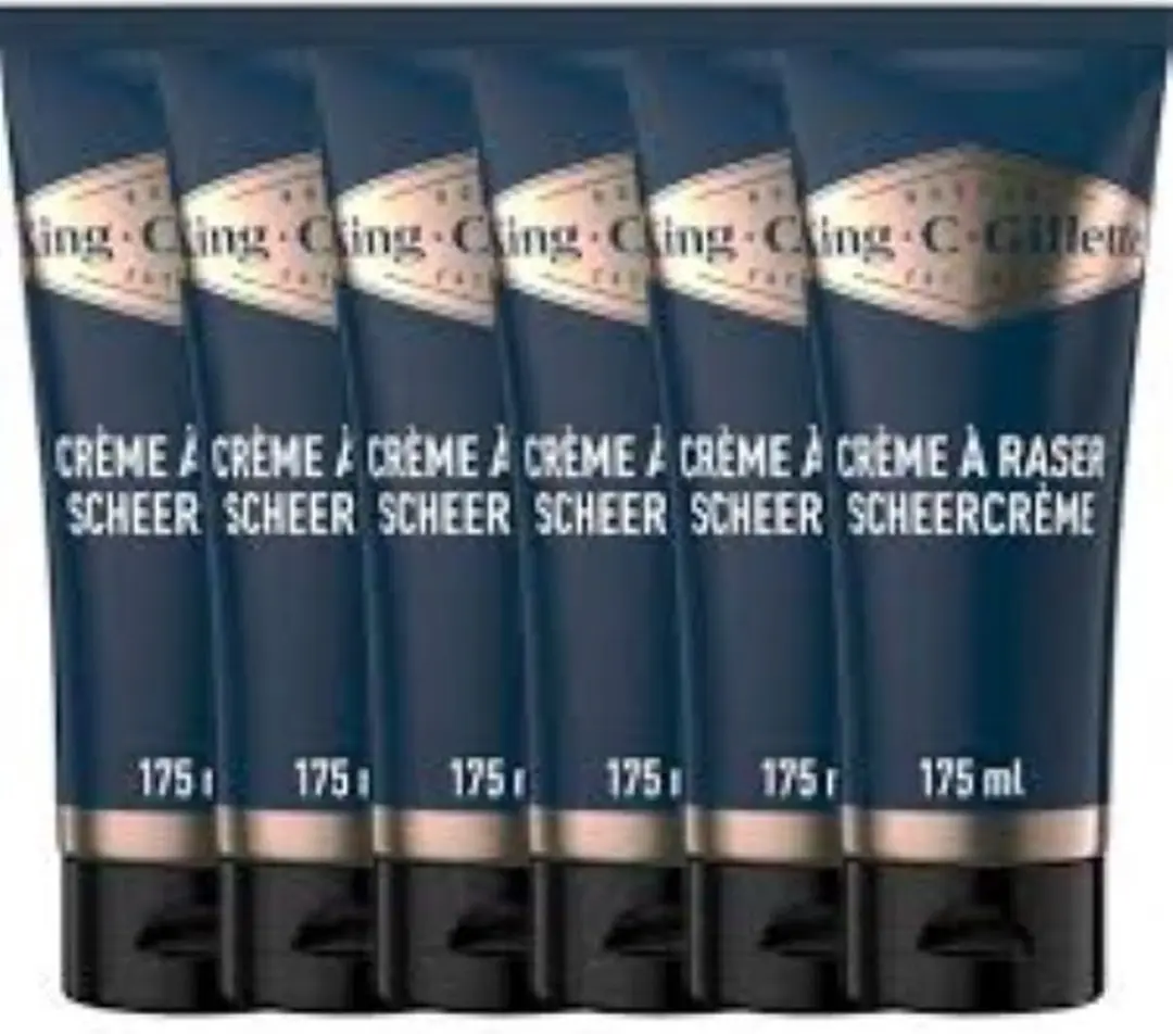 King C. Gillette Scheercrème 175ml - 6 Stuks - afbeelding 6 van 6