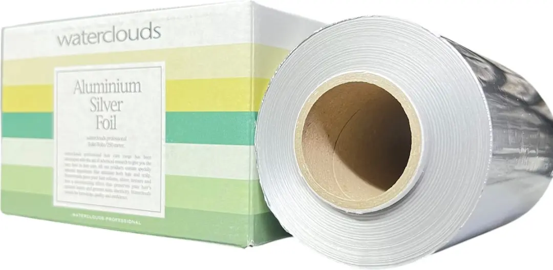 Waterclouds Aluminiumfolie 250m x 12cm - Zilver
