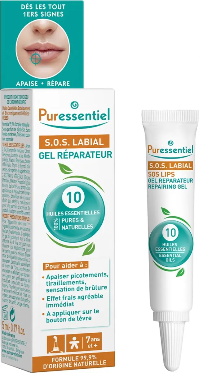Puressentiel SOS Lip Repair Gel 5ml