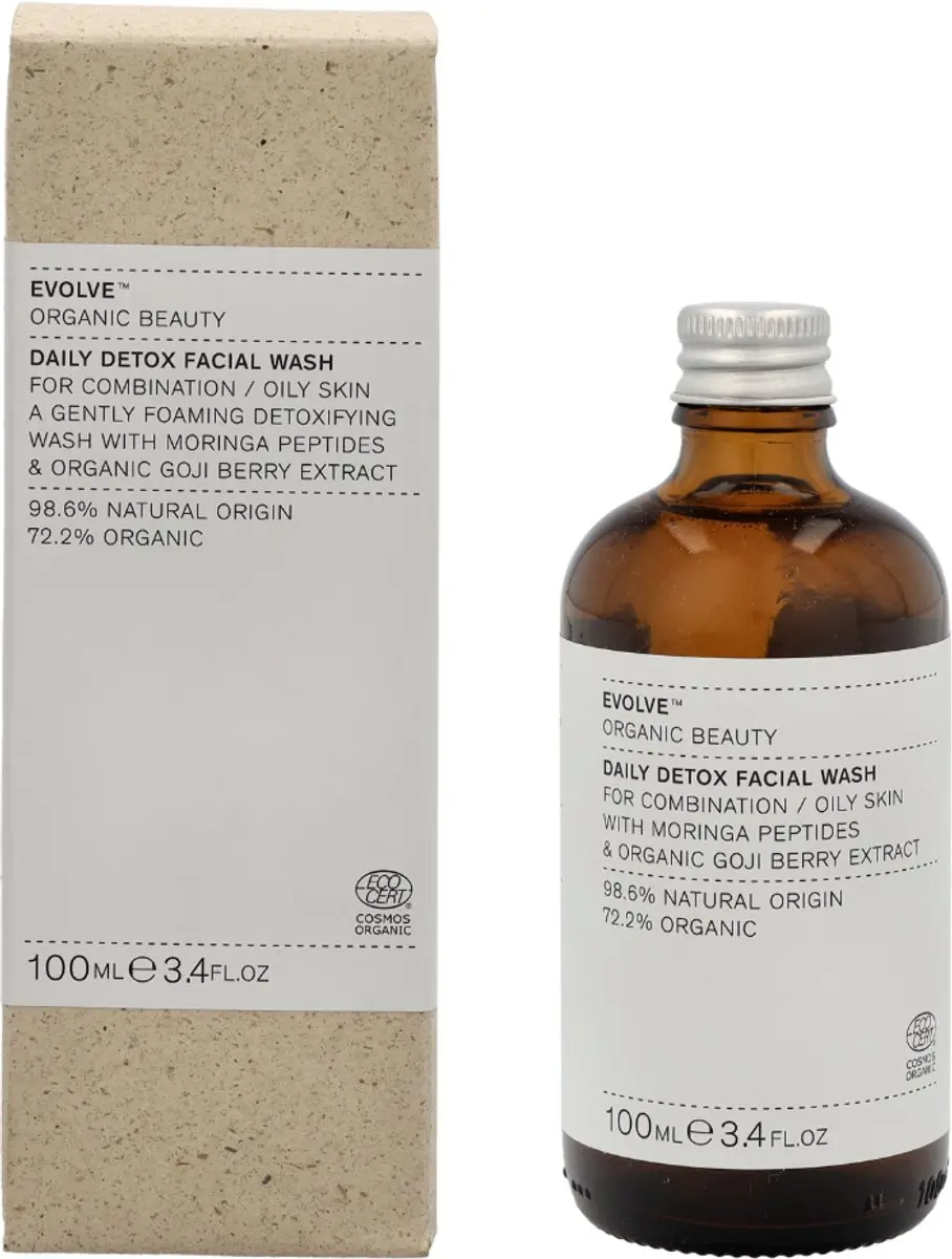 Evolve Daily Detox Facial Wash 100ml - afbeelding 6 van 6