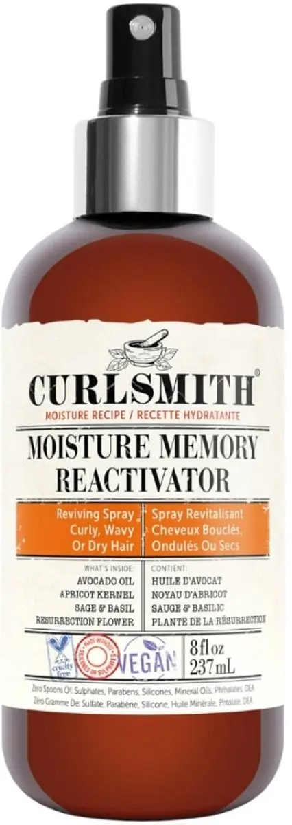 Curlsmith Moisture Memory Reactivator Leave-in Spray 237ml