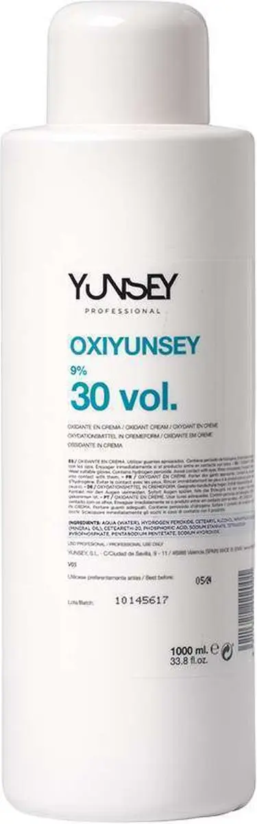 Yunsei Technical Line Oxiyunsey Oxidant 30 vol. 9% 1000ml