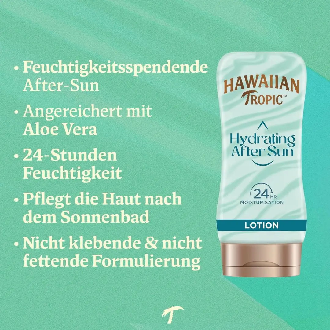 Hawaiian Tropic Silk Hydration Aftersun Lotion 180ml - Coconut & Papaya