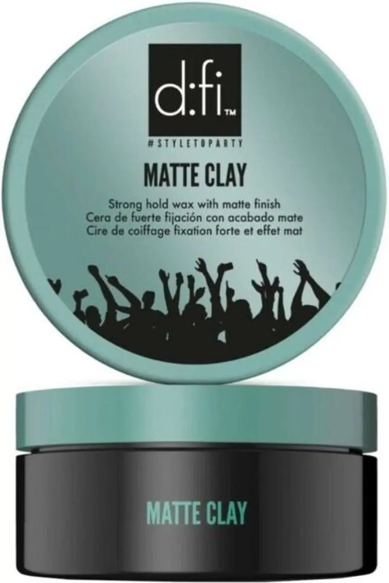 D:fi Matte Clay Strong Hold Wax 75g