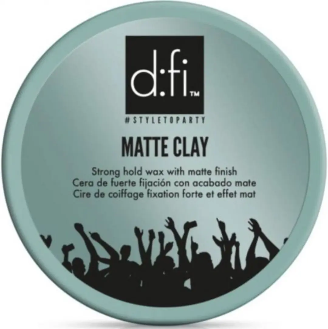 D:fi Matte Clay Strong Hold Wax 75g