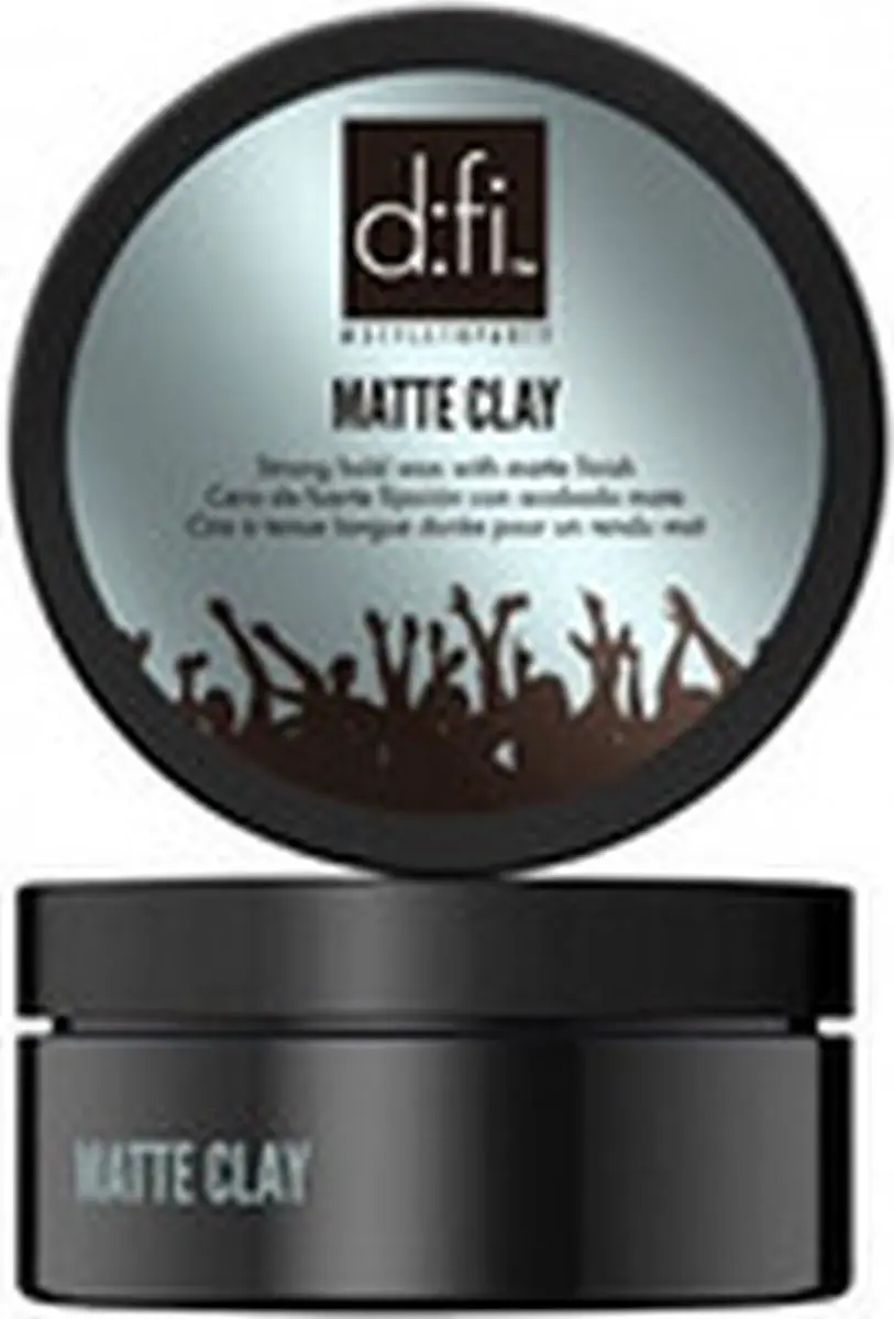 D:fi Matte Clay Strong Hold Wax 75g