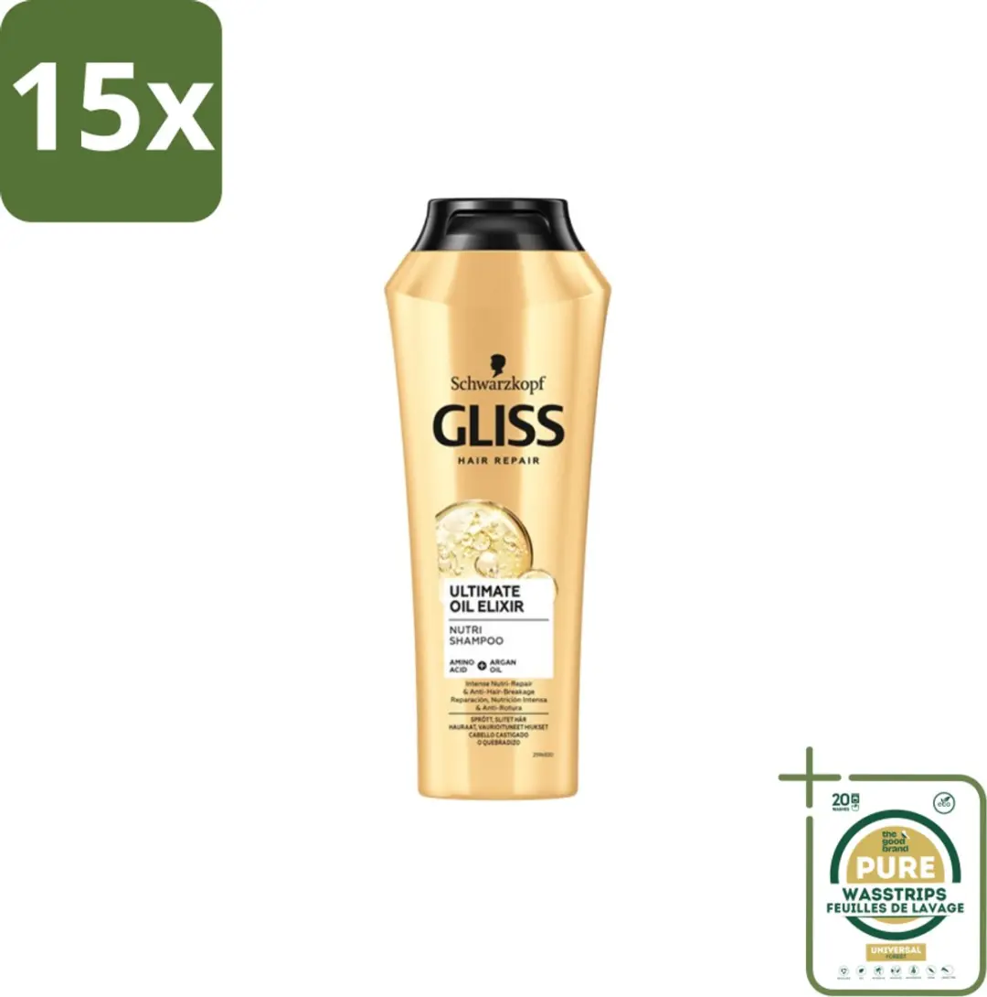 Gliss Kur Ultimate Oil Elixir Shampoo 250ml
