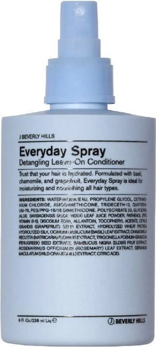 J Beverly Hills Everyday Spray Detangling Leave-On Conditioner 350ml