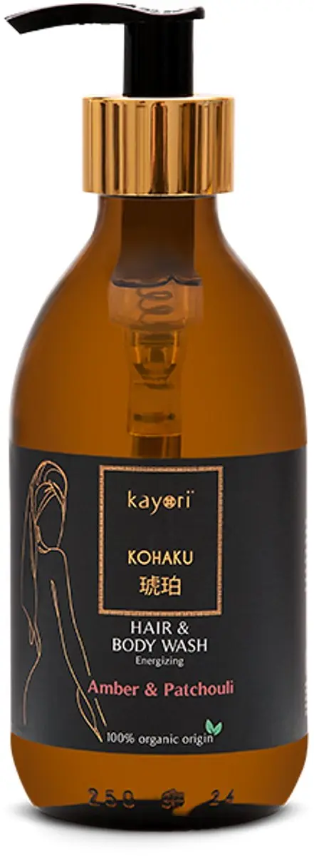 Kayori Kohaku Hair & Body Wash 250ml - Vegan & Plasticvrij