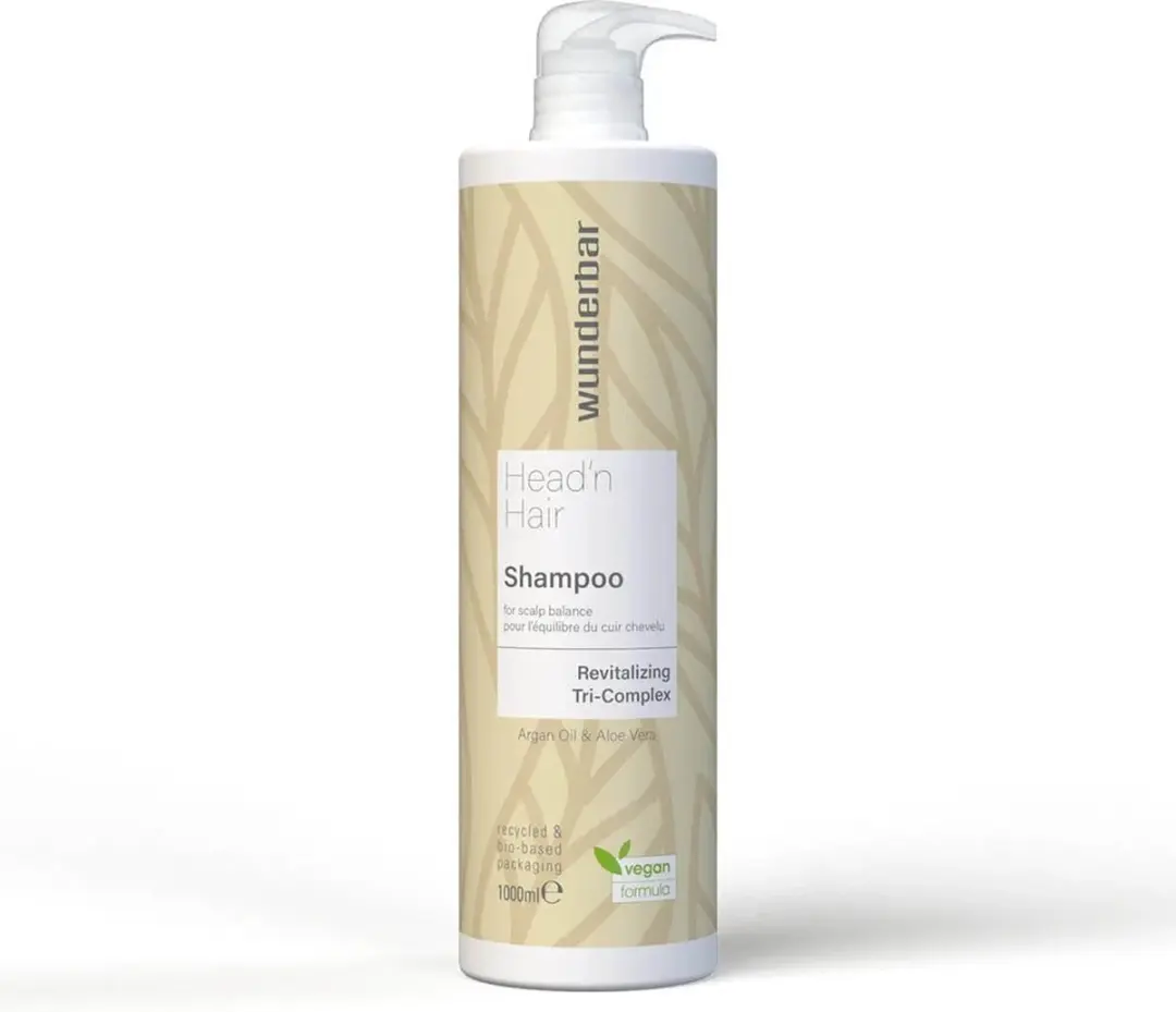 Wunderbar Vegan Head'n Hair Shampoo 1000ml