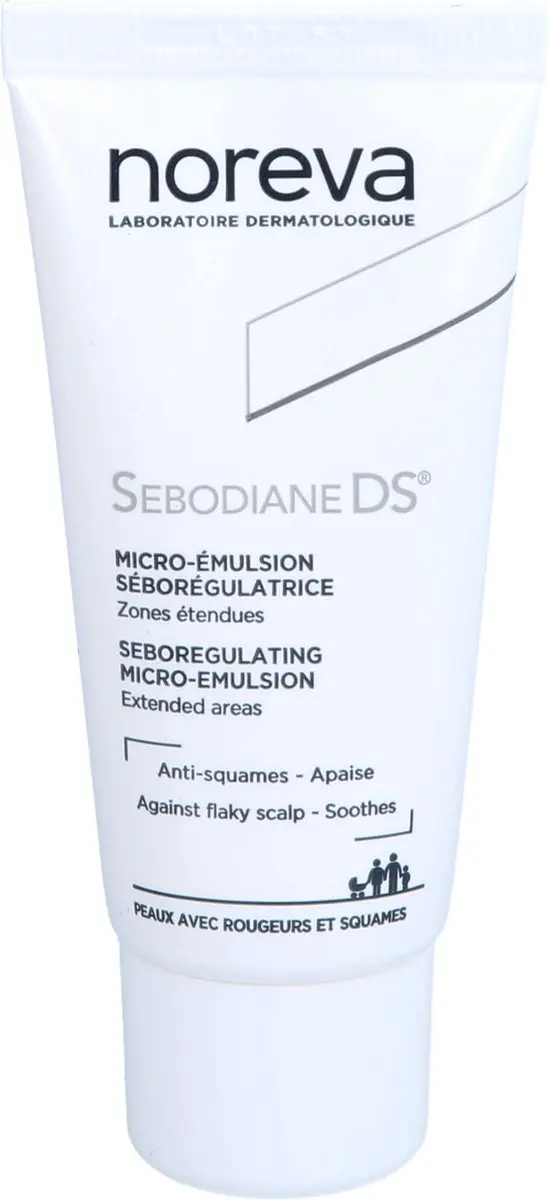 NOREVA Sebodiane DS Micro-Emulsie Dagcrème 30ml - 30 Stuks