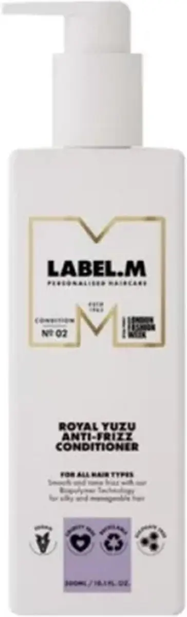 Label M Royal Yuzu Anti-Frizz Conditioner 300ml