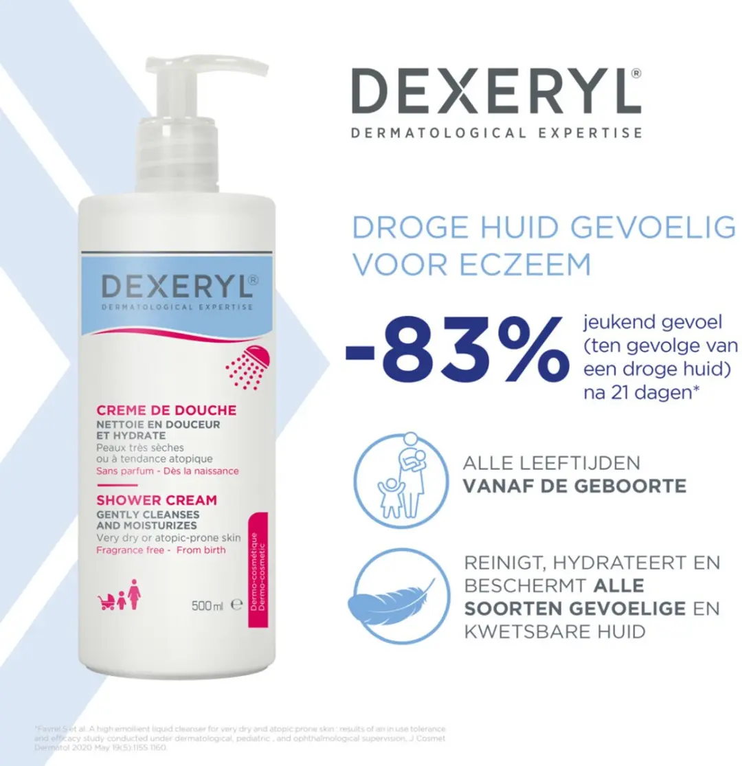 Dexeryl Douchecrème 500ml