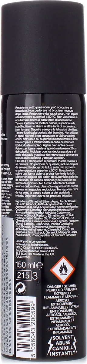 Label M Fashion Edition Wax Spray 150ml