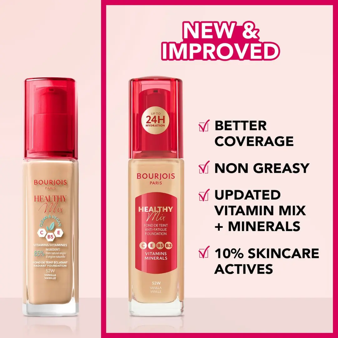 Bourjois Healthy Mix Base 54N Beige 30ml - 3 Stuks