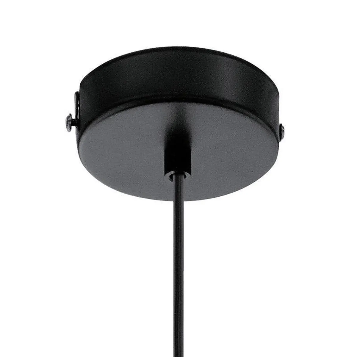 Eglo Vintage Priddy Hanglamp Ø16cm - Zwart/Wit