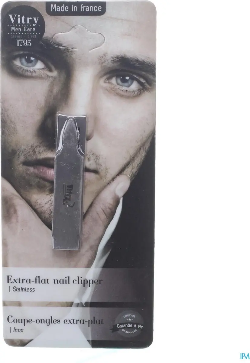 Vitry Manicure Nageltrimmer Extra Plat - Roestvrij Staal
