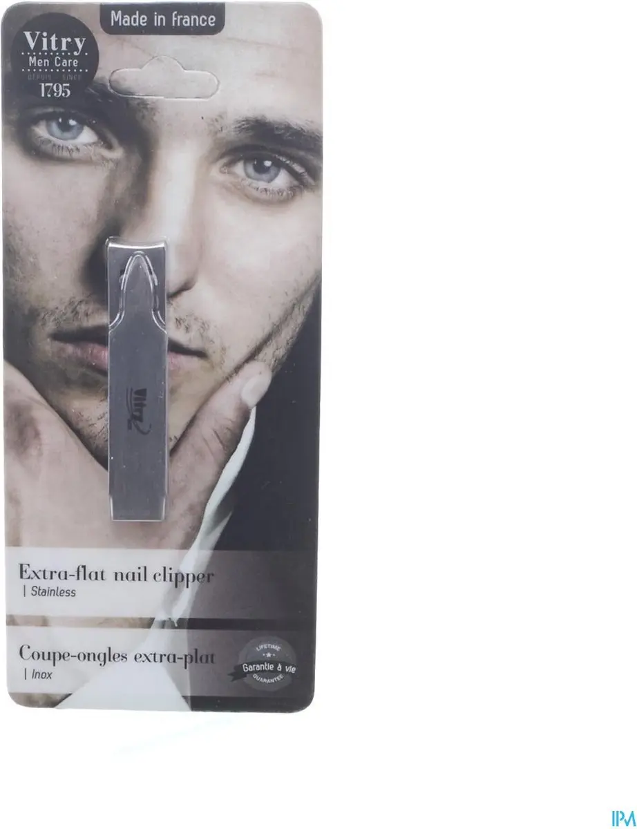 Vitry Manicure Nageltrimmer Extra Plat - Roestvrij Staal