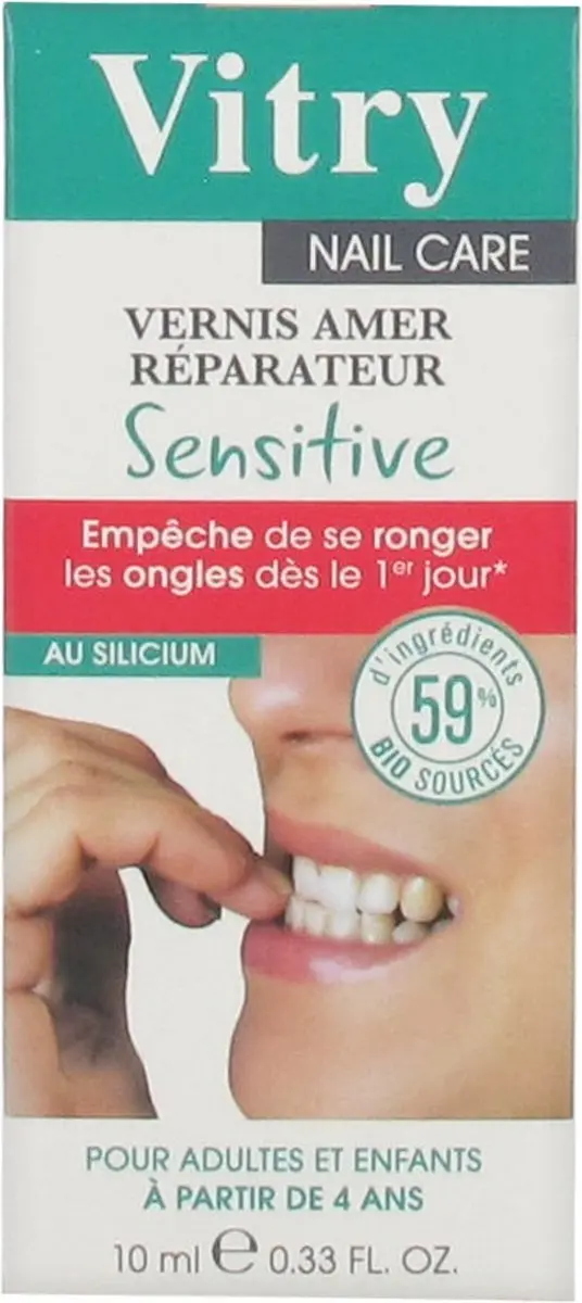 Vitry Nail Polish Repairer Bitter Sensitive 10ml
