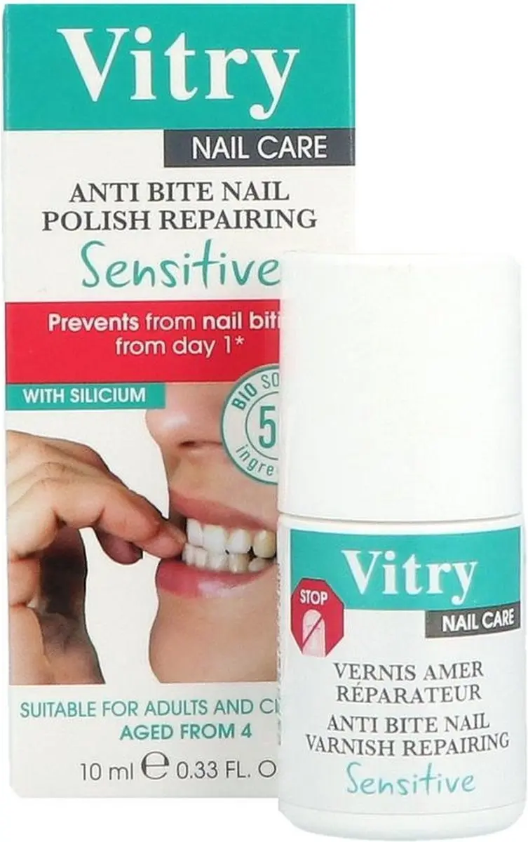 Vitry Nail Polish Repairer Bitter Sensitive 10ml - Kleurloos