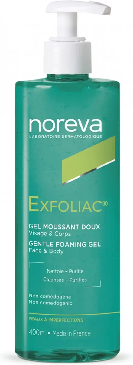 NOREVA Exfoliac Gentle Foaming Gel 400ml