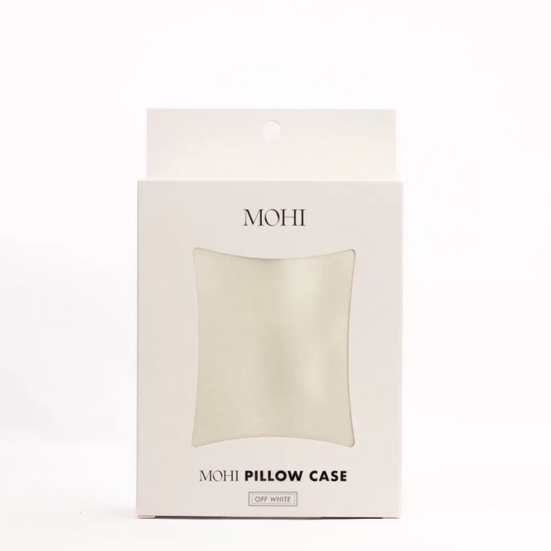 Max Pro x MOHI Satin Kussensloop - Off White