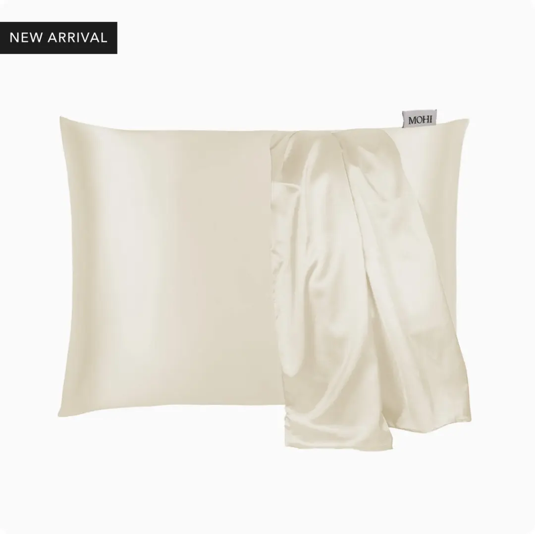 Max Pro x MOHI Satin Kussensloop - Off White