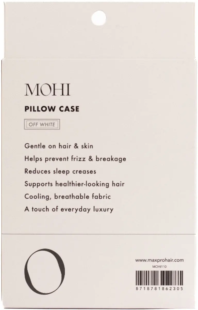 Max Pro x MOHI Satin Kussensloop - Off White