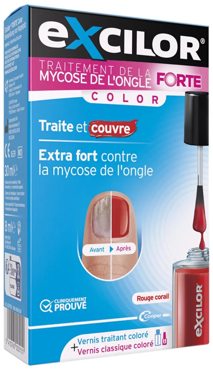 Excilor Forte Color Red Schimmelnagel 38ml