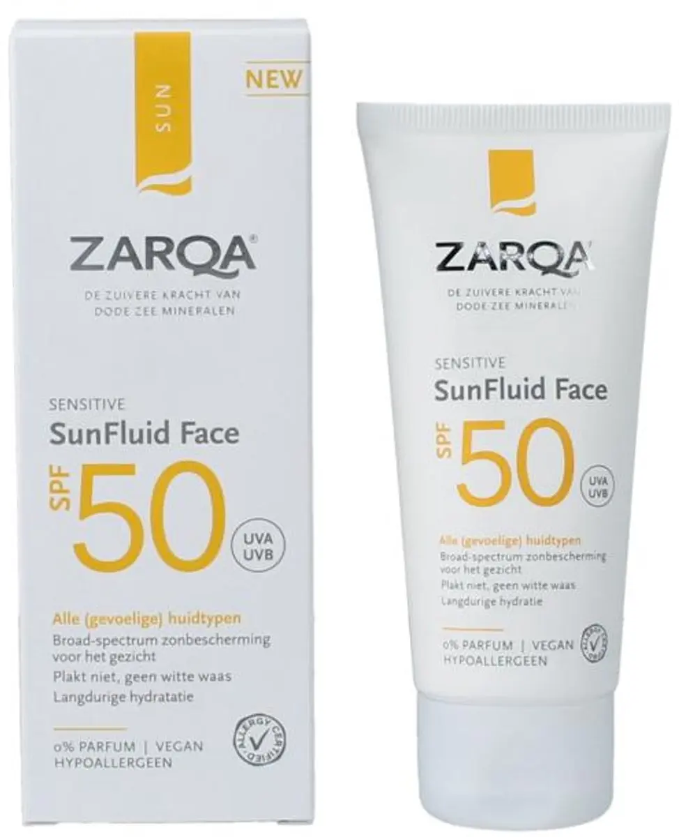 Zarqa SunFluid Face SPF50 Sensitive 50ml