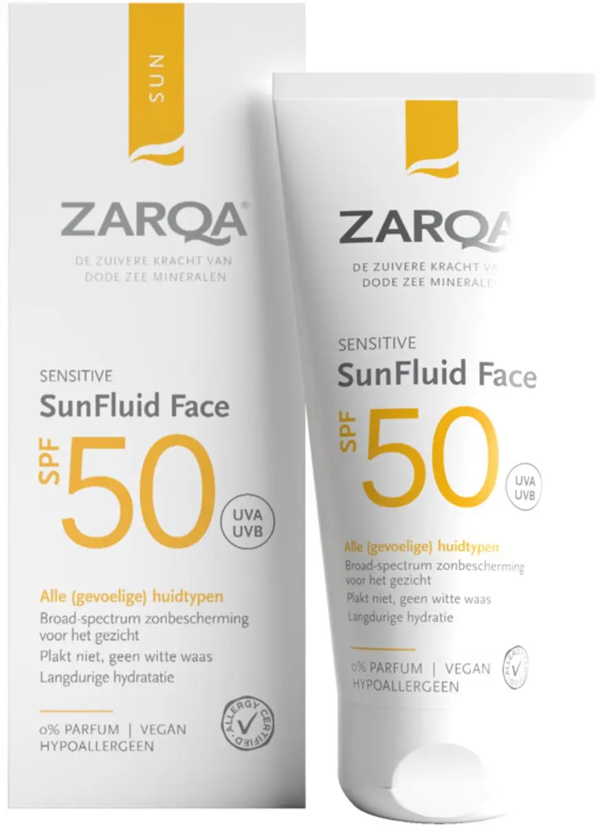Zarqa SunFluid Face SPF50 Sensitive 50ml