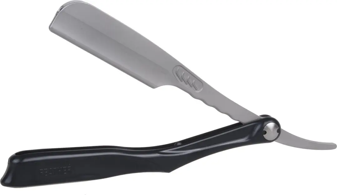 Feather SS Open Scheermes - 1 Mesje - Zwart