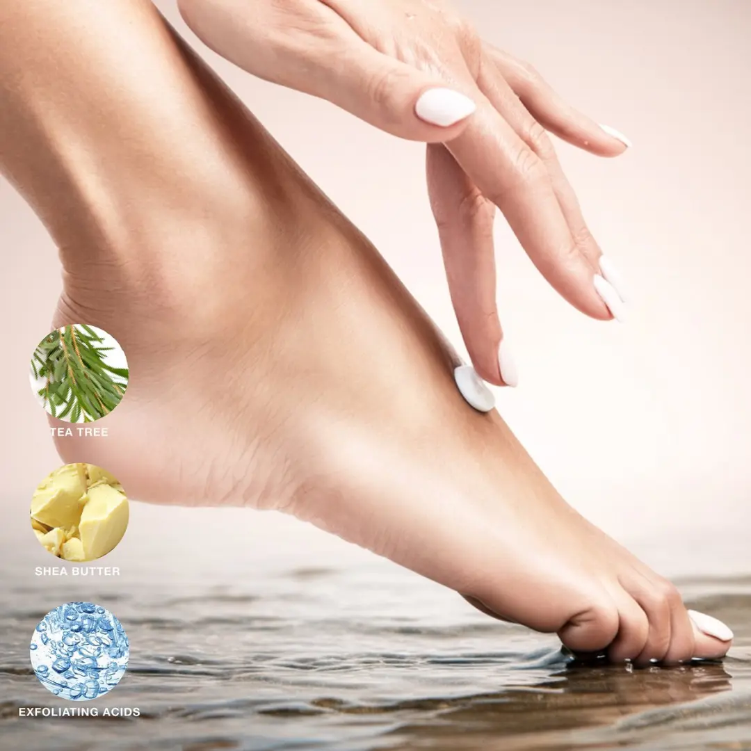 Starskin Fab Feet Fast Voetvijlset - 3-delig - Roze/Zwart