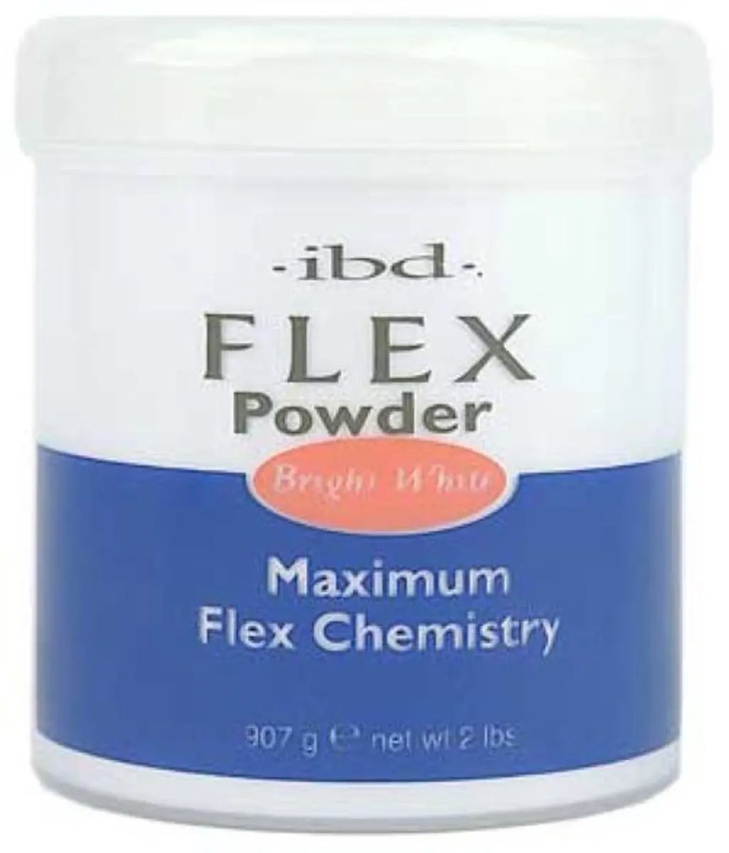 Ibd Flex Powder Nagels Bright White 907g