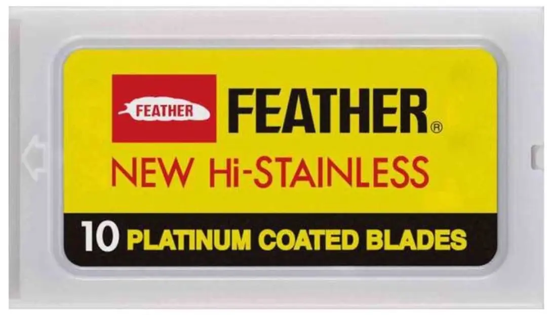 Feather Double Edge Scheermesjes 10 Stuks