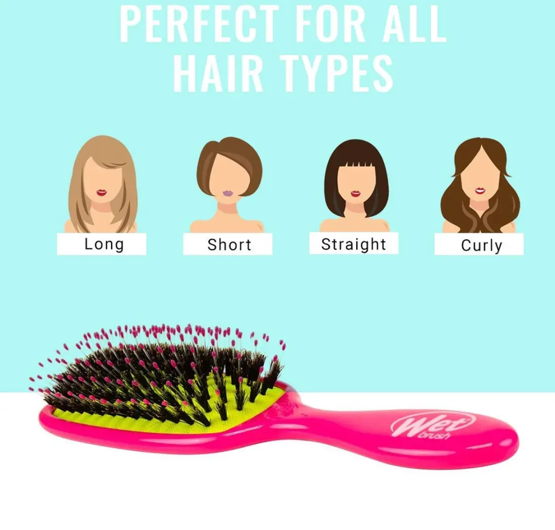 The Wet Brush Shine Enhancer Haarborstel - Paars