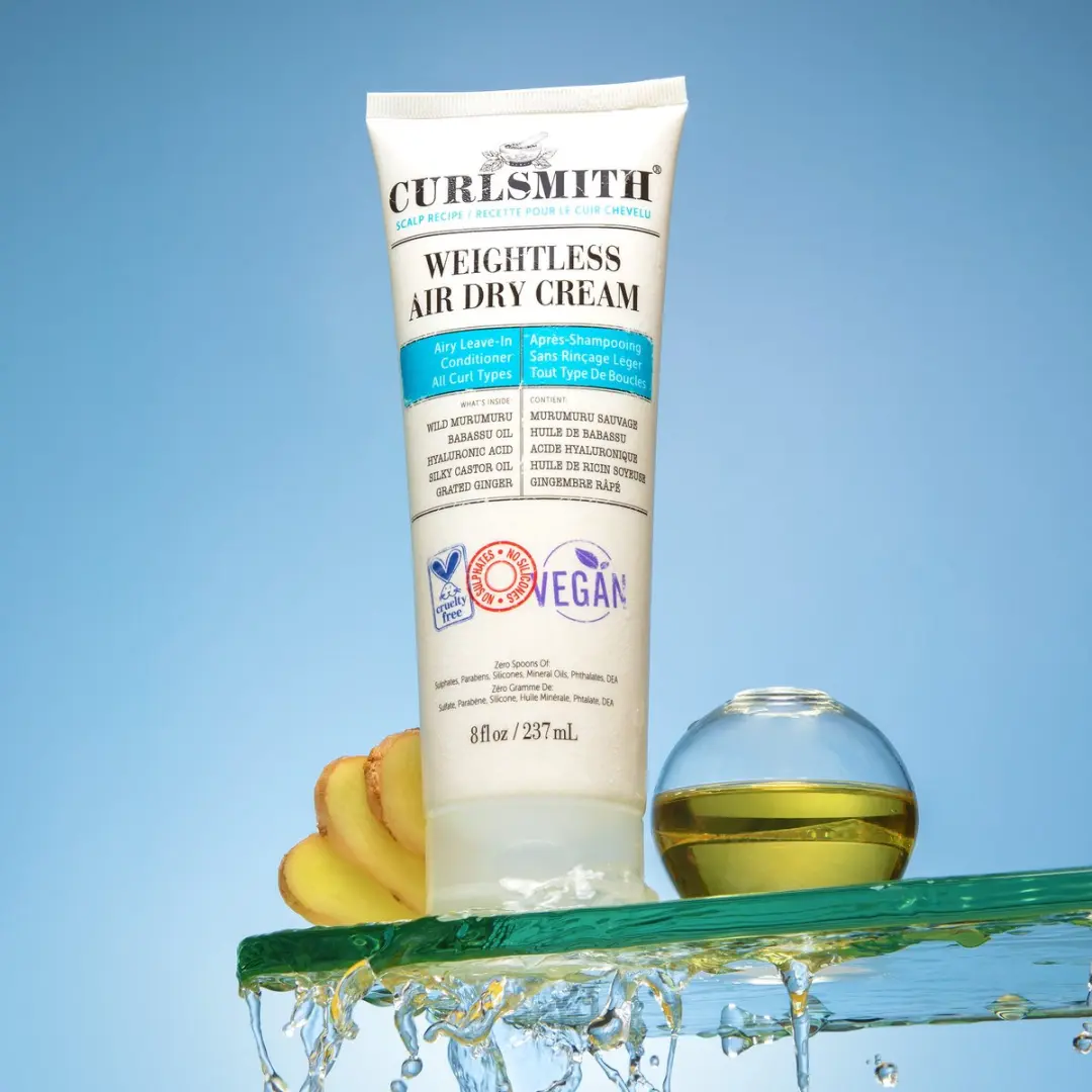 Curlsmith Weightless Air Dry Cream 237ml - Krullend haar