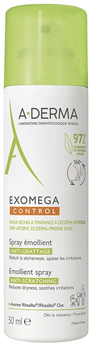 A-Derma Exomega Control Reinigingsschuim 50ml