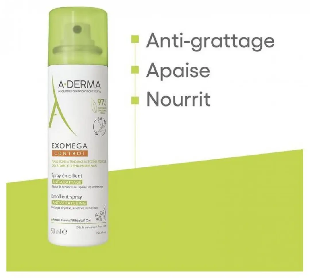 A-Derma Exomega Control Reinigingsschuim 50ml